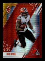 2021 Panini Phoenix Fire Burst (Factory Set) #27 Nick Chubb