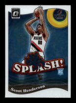 2023 Donruss Optic Splash #15 Scoot Henderson