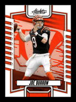 2023 Panini Absolute Black #11 Joe Burrow