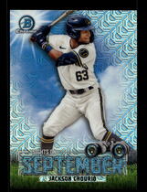 2023 Bowman Chrome Mega Box Sights on September #SOS-11 Jackson Chourio
