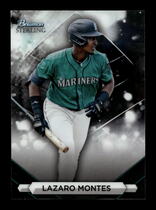 2023 Bowman Sterling #BSP-78 Lazaro Montes