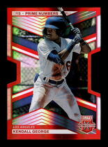 2023 Panini Elite Extra Edition Prime Numbers A Die Cut #68 Kendall George