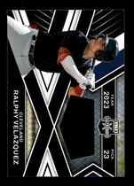 2023 Panini Elite Extra Edition First Round Materials #FR-RVQ Ralphy Velazquez