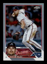 2023 Topps Chrome Refractor #66 Austin Riley