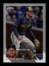 2023 Topps Chrome Update Refractor #USC119 Brice Turang