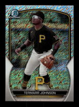 2023 Bowman Chrome Prospects Shimmer Refractor #BCP-170 Termarr Johnson