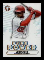 2022 Topps Pristine Pure Power #PP-6 Juan Soto