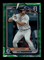 2024 Bowman Chrome Prospects Lunar Glow Refractor #BCP-128 Max Anderson