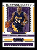 2019 Panini Contenders Winning Ticket #4 Kobe Bryant