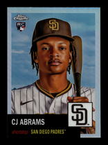 2022 Topps Chrome Platinum Anniversary Refractor #257 Cj Abrams