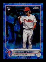 2022 Topps Chrome Update Sapphire #US97 Bryson Stott