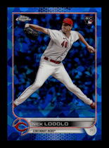 2022 Topps Chrome Update Sapphire #US298 Nick Lodolo