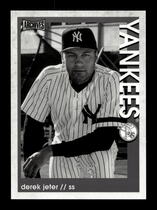 2022 Topps Archives Snapshots Black & White Image #8 Derek Jeter