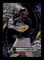 2022 Bowman Platinum Ice Foilboard #30 Ronald Acuna Jr.
