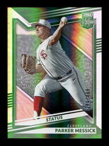 2022 Panini Elite Extra Edition Status Green #54 Parker Messick