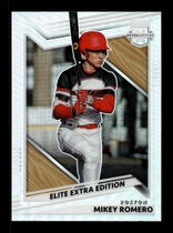 2022 Panini Elite Extra Edition Optic Holo #24 Mikey Romero