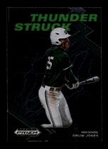2022 Panini Prizm Draft Picks Thunderstruck #1 Druw Jones