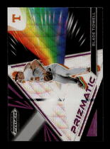 2022 Panini Prizm Draft Picks Prizmatic Purple Wave Prizm #4 Blade Tidwell