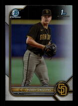 2022 Bowman Chrome Draft Refractor #BDC-82 Robby Snelling