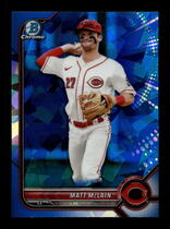 2022 Bowman Chrome Draft Sapphire Edition #BDC-100 Matt Mclain