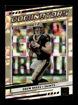 2020 Donruss Dominators #25 Drew Brees