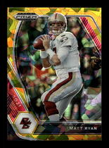 2021 Panini Prizm Draft Picks Gold Ice Prizm #1 Matt Ryan
