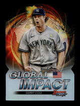 2022 Bowman Best Global Impact Die-Cut #GI-20 Gerrit Cole