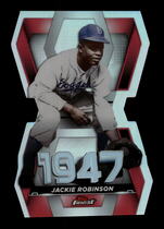 2022 Finest Career Years Die-Cut #FCY-JR Jackie Robinson
