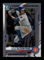2021 Bowman Chrome Draft Refractor #BDC-62 Kevin Alcantara