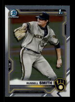 2021 Bowman Chrome Draft Refractor #BDC-113 Russell Smith