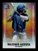 2021 Bowman Chrome Mega Box Dawn of Glory #DG-16 Maximo Acosta