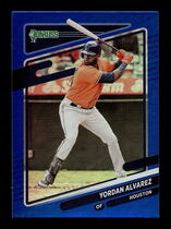2021 Donruss Holo Blue #174 Yordan Alvarez