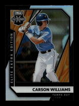 2021 Panini Elite Extra Edition Optic Holo #28 Carson Williams
