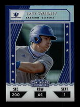 2021 Panini Elite Extra Edition College Tickets Optic Holo #10 Trey Sweeney