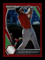 2021 Panini Prizm Draft Picks Red Prizm #PDP8 Benny Montgomery