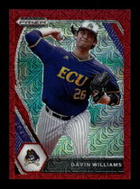2021 Panini Prizm Draft Picks Red Mojo Prizm #PDP23 Gavin Williams