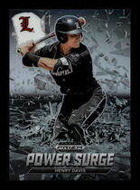 2021 Panini Prizm Draft Picks Power Surge Silver Prizm #1 Henry Davis