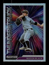 2021 Panini Prizm Draft Picks Thunderstruck Silver Prizm #5 Mason Black
