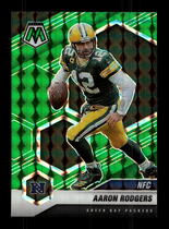 2021 Panini Mosaic Green #206 Aaron Rodgers