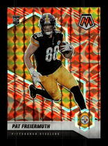 2021 Panini Mosaic Reactive Orange #332 Pat Freiermuth