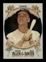 2021 Topps Chrome Allen & Ginter #235 Roger Maris
