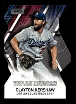 2021 Stadium Club Triumvirates #T-16 Clayton Kershaw