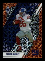 2021 Panini Phoenix Orange Lazer #67 Saquon Barkley