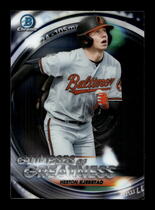 2020 Bowman Chrome Draft Glimpses of Greatness #GOG-HK Heston Kjerstad