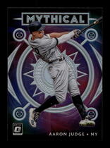 2020 Donruss Optic Mythical Holo #14 Aaron Judge