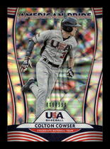 2020 Donruss American Pride USA Baseball #AP3 Colton Cowser|David Dahl