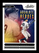 2020 Panini Absolute Absolute Heroes #AH9 Aaron Judge
