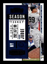 2020 Panini Contenders Purple #54 Aaron Judge