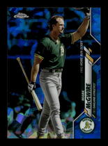2020 Topps Chrome Update Sapphire Edition #U-296 Mark McGwire