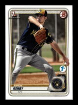 2020 Bowman 1st Edition #BFE-57 Aaron Ashby